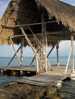 Gazebo on a pier