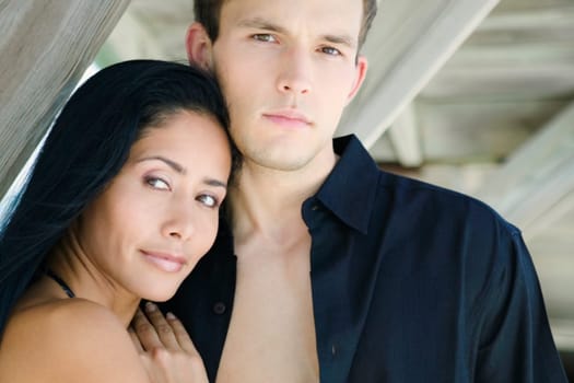 Portrait of a young couple