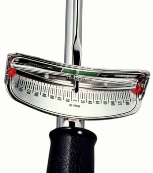 Close-up of an instrument of measurement