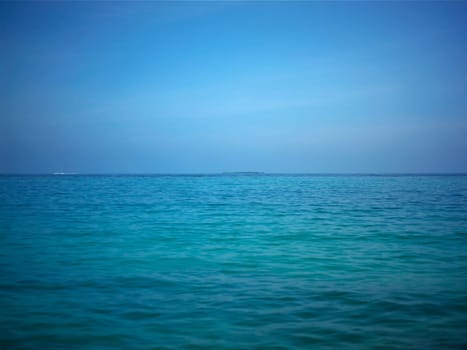 Panoramic view of the sea