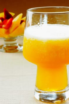 Close-up of a glass of juice