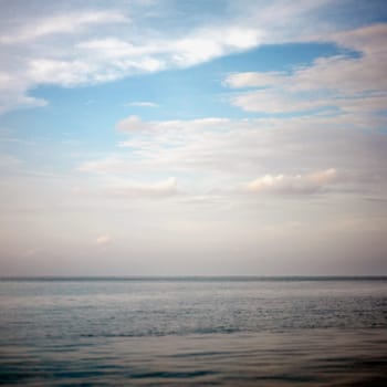 Panoramic view of the sea