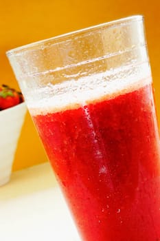 Close-up of a glass of juice