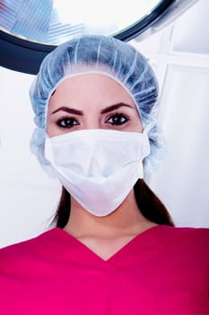 Portrait of a female surgeon