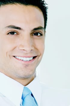 Portrait of a businessman smiling