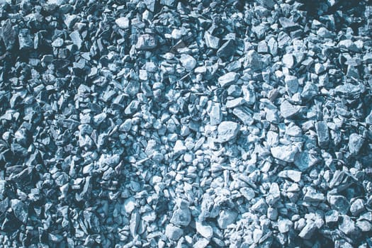 small basalt stones stack background