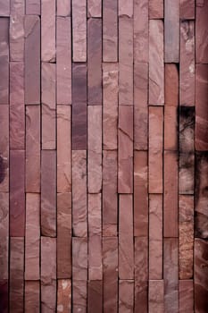 Natural stone materials in classic building patterns and methods for sample texture and background for construction and industry .Ancient collapsing brick wall, vintage grunge background, texture