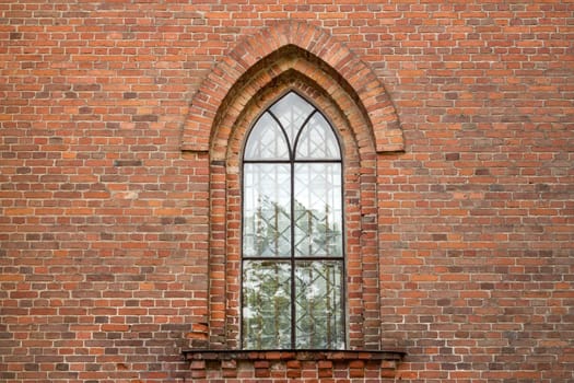 Window of the old Catholic church