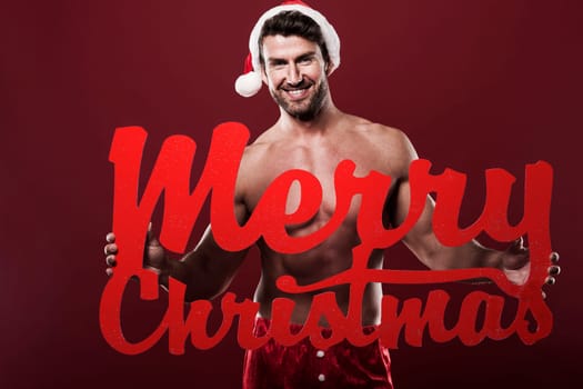 The best wishes in christmas season