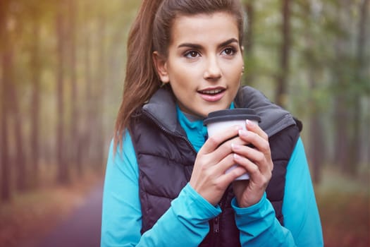 Hot tea is good idea for frozen day