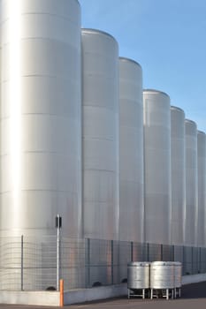 Tank tanks in the beverage industry