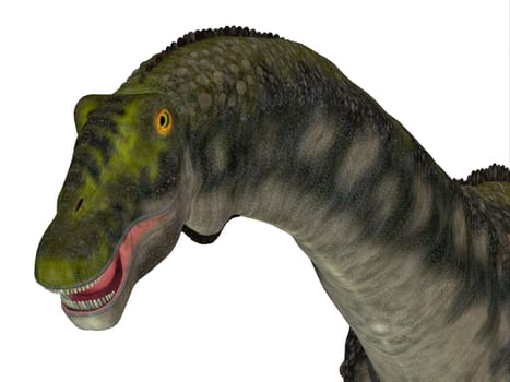 Diamantinasaurus was a herbivorous sauropod dinosaur that lived in Australia during the Cretaceous Period.