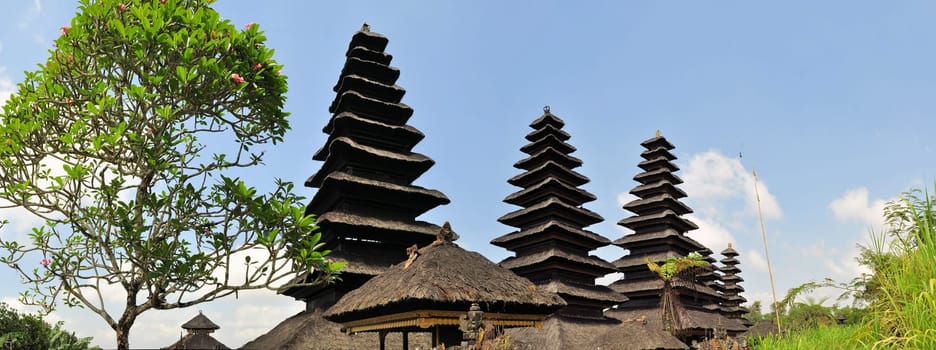 Largest Hindu temple Pura Besakih, so-called mother temple on Bali, Indonesia
