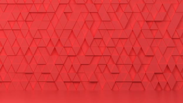 Abstract triangle pattern. 3d background