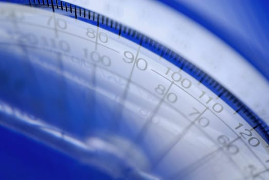 Close-up of a weighing scale