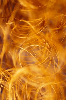 Close-up of metal wires