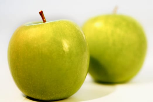 Close-up of green apples