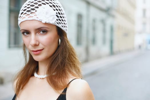 Portrait of a young woman