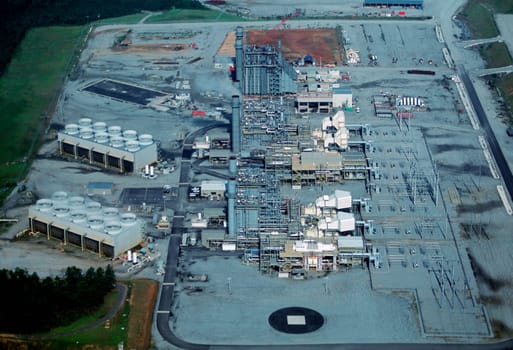 Coal Fired Power Plant, Georgia, USA