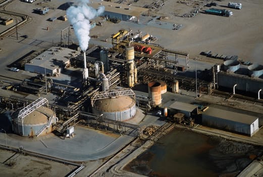 Geothermal power plant, Calipatria, California