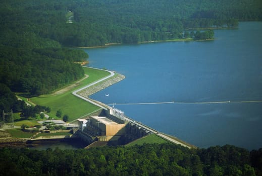 West Point hydroelectric dam, Georgia, USA