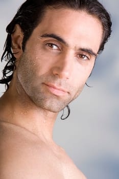 Portrait of a mid adult man