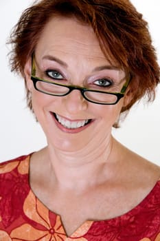 Portrait of a senior woman smiling