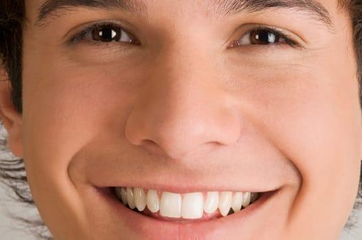 Portrait of a young man smiling