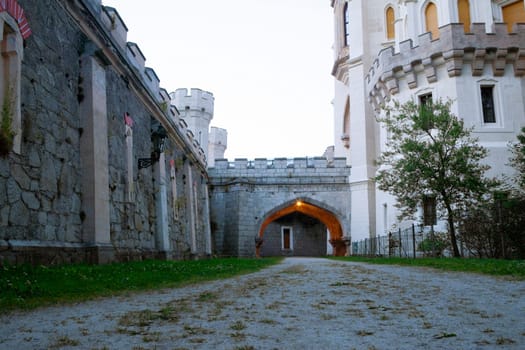 Walkway in front of a building, Czech Republic