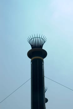 Low angle view of a chimney, New Orleans, Louisiana, USA