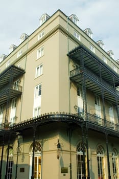 Low angle view of a building, New Orleans, Louisiana, USA