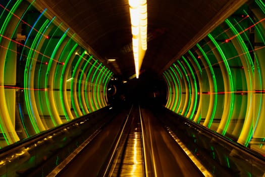 Interiors of a subway station, Las Vegas, Nevada, USA