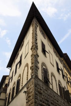 Low angle view of a building, Florence, Italy