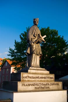 Low angle view of a statue, Czech Republic