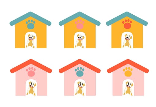 DOG NEAR THE BOOTH, DOG HOUSE, CUTE BOOTHS