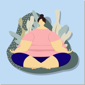 very fat woman. shaiming body. body positive.