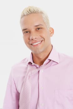 Portrait of a businessman smiling