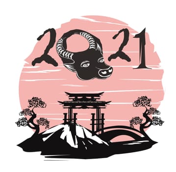 Chinese new year 2021 year of the ox