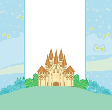 Magic FairyTale Princess Castle card