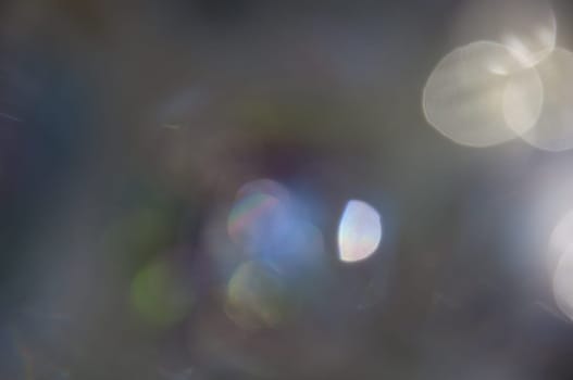 a Bokeh glam textures reflections
