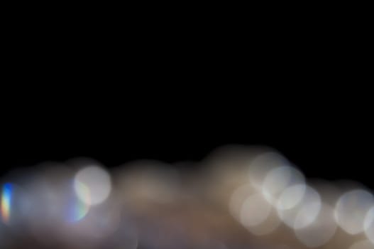 a Bokeh glam textures reflections