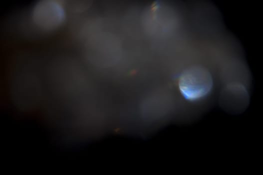 a Bokeh glam textures reflections