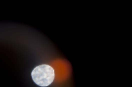 a Bokeh glam textures reflections