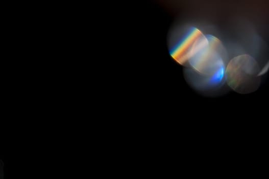 a Bokeh glam textures reflections