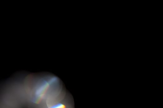 a Bokeh glam textures reflections
