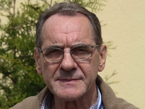 Polens Radsportlegende Ryszard Szurkowski am 04.05.2013 im Friedensfahrtmuseum Kleinmühlingen