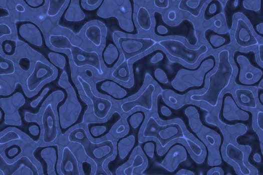 creative blue template with soft shapes digitally made texture background illustration