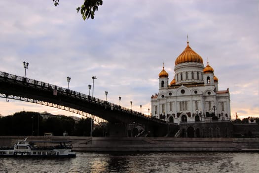 The cathedral of Christ the Savior, orthodox christian church, Russia