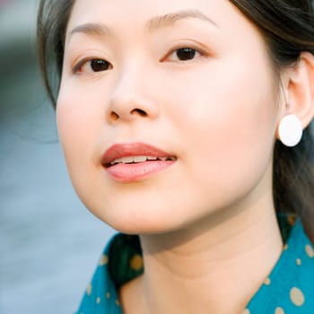 Portrait of a young woman