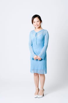 Portrait of a young woman smiling